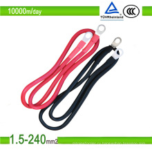1.5мм2 / 10мм2 фотоэлектрический кабель PV1-F сертификата PV1-F одного сердечника красного цвета PV солнечный TUV